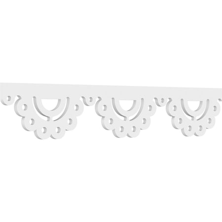 Ekena Millwork Paityn Architectural Grade PVC Running Trim, 8"H x 5/8"P x 48"L RUNP08X0625X48PAI